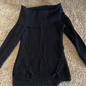 Off the shoulder sweater